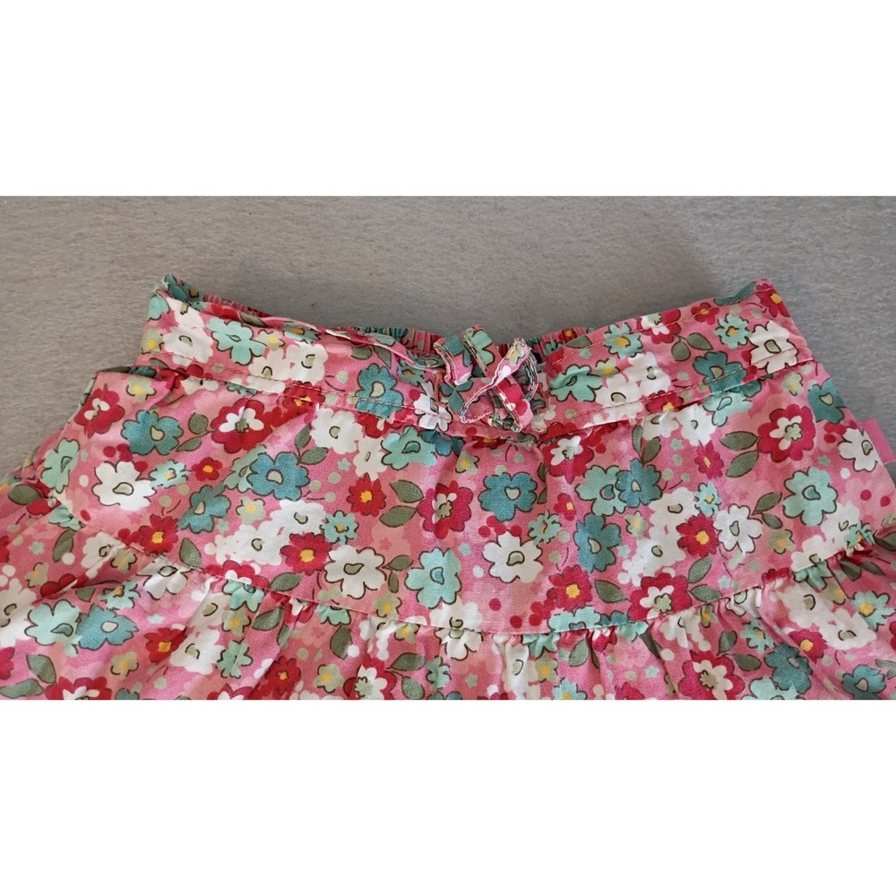 OshKosh B'Gosh Y2K Vtg Light Floral Skirt Bloomers Sz 12 Months,Pink White Green - Picture 3 of 7